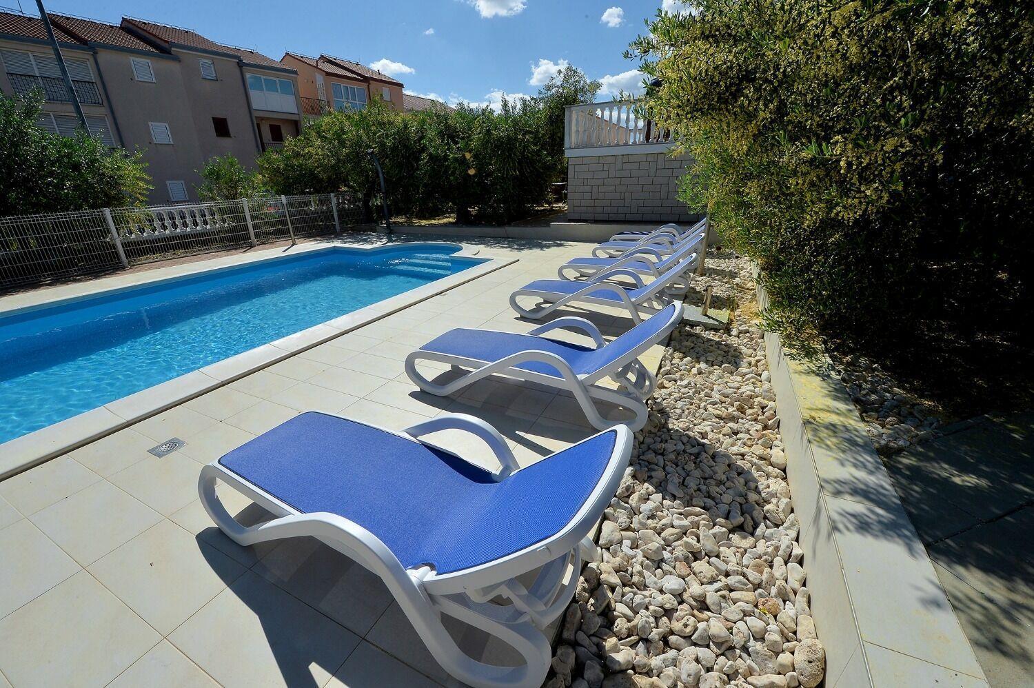 Apartments Olive Garden - Swimming Pool Biograd Na Moru Bagian luar foto