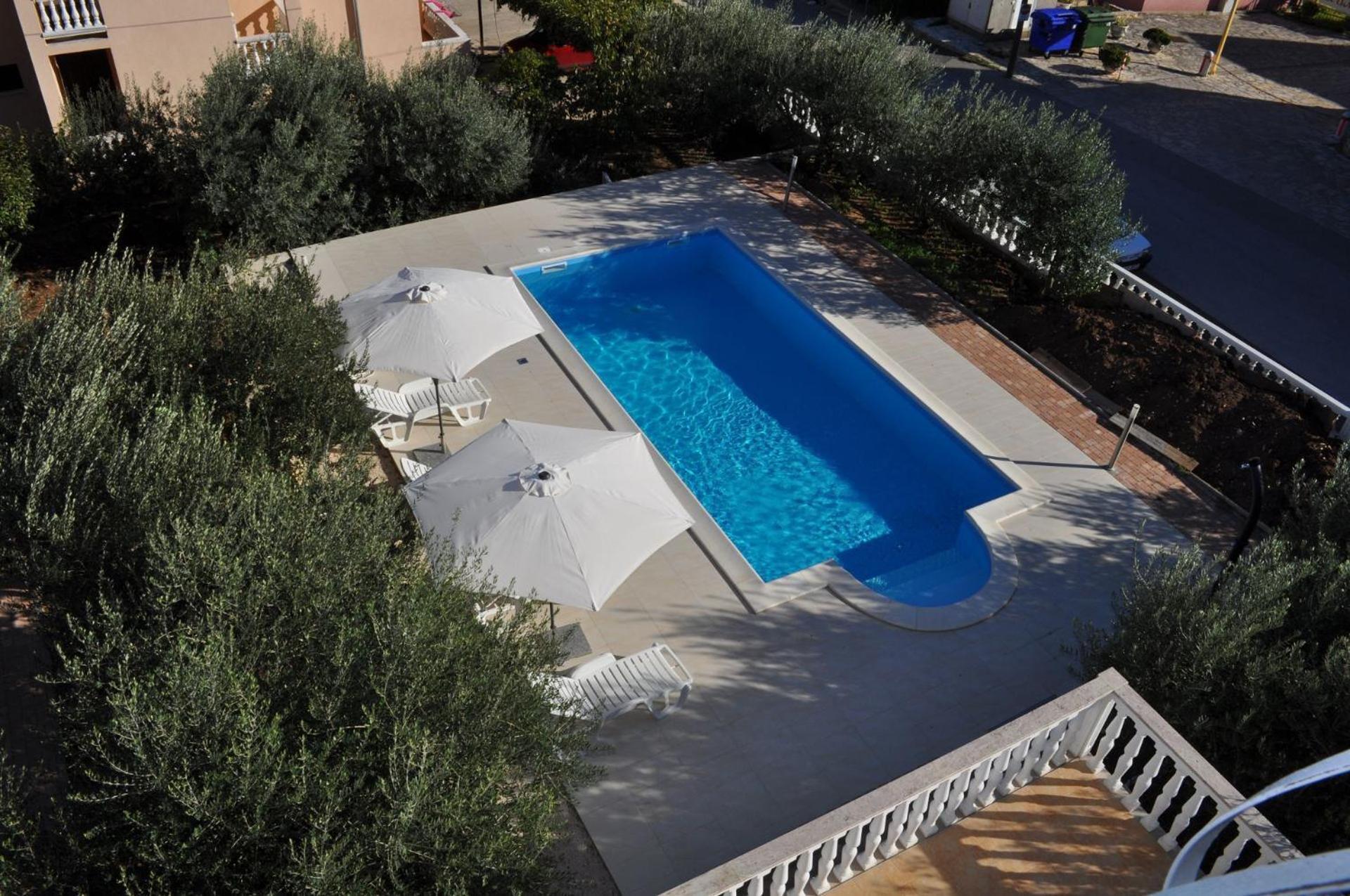 Apartments Olive Garden - Swimming Pool Biograd Na Moru Bagian luar foto